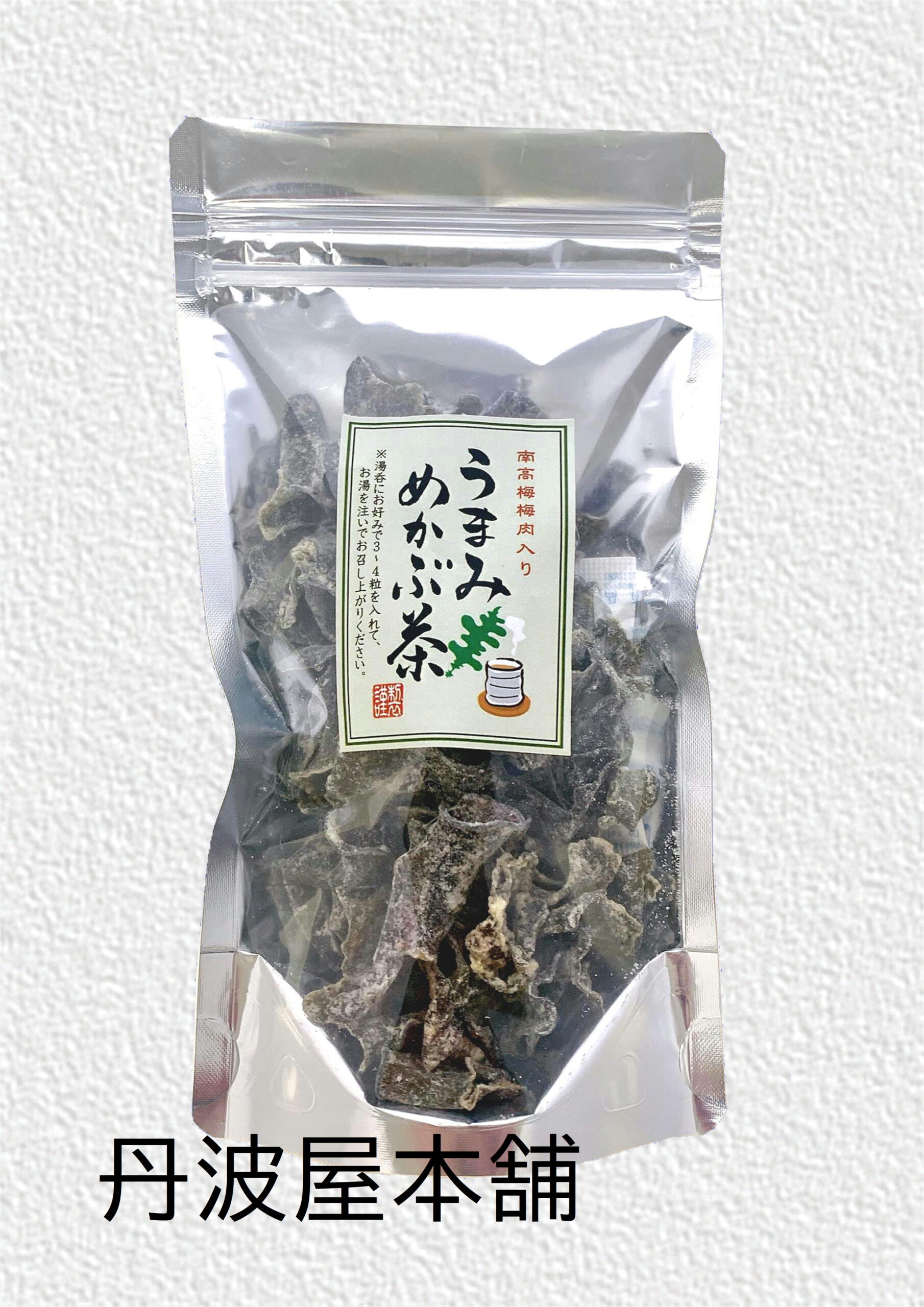 ＳＴうまみめかぶ茶 (参考上代：350円/袋) - 丹波屋本舗